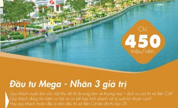 Quy trinh giữ chỗ ưu tiên, chuyển cọc và tiến độ thanh toán dự án Mega City Bến Cát Bình Dương